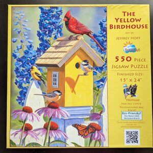 "Yellow Birdhouse" by SunsOut 500 pieces
